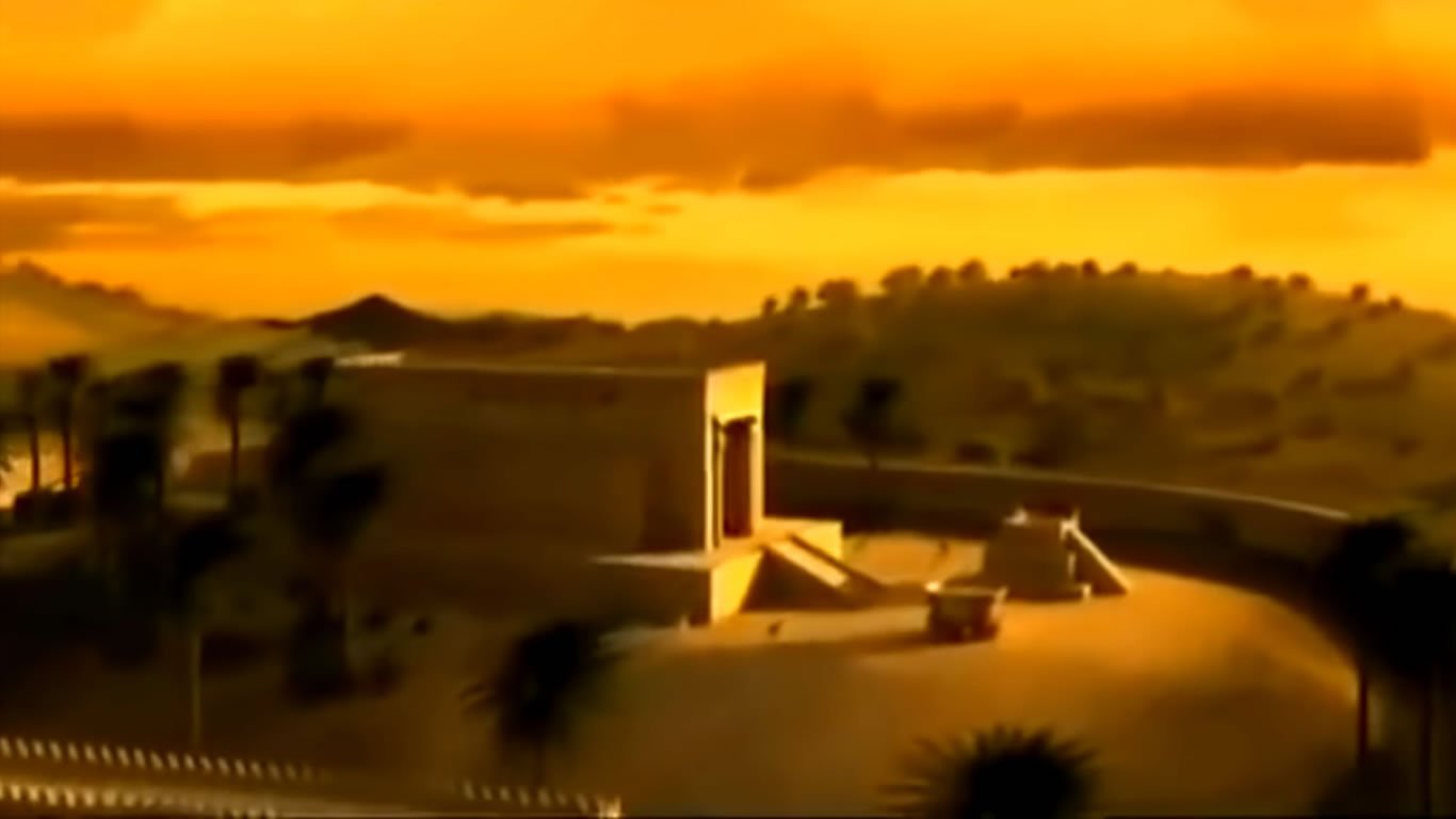 Templo construido por el rey de Israel Salomón, hijo del rey David